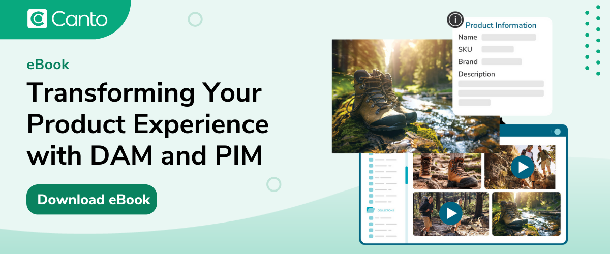 Ebook: Transforming your product experience with DAM and PIM